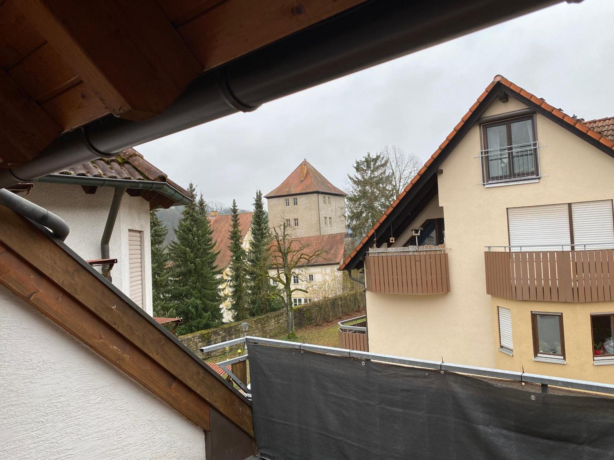 Forchtenberg Appartement Am Kaibach - Kueche - Balkon - Bad מראה חיצוני תמונה